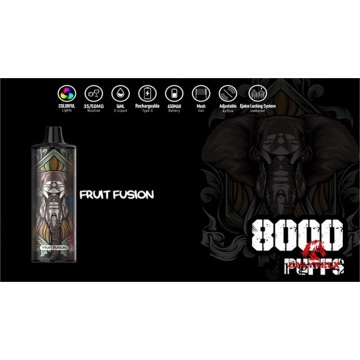 Big buffs desechables vape de alta calidad 8000