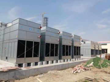 closed circuit water cooling tower combined flow inlet