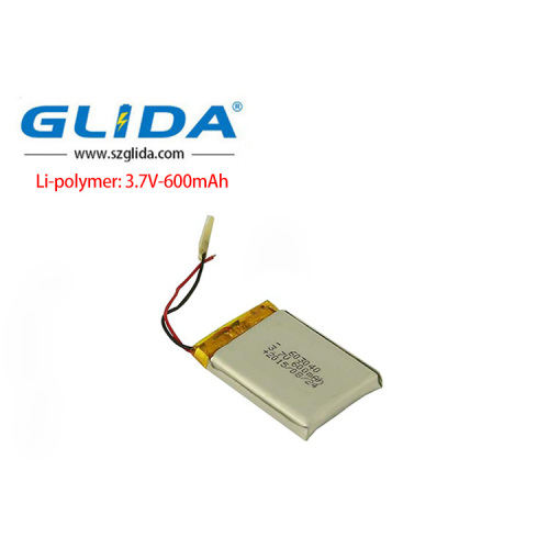 Good Price 3.7V Small Rectangular Lithium Polymer Battery
