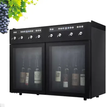 Wholesale High-Quality 8-Bottle Emotional Automatic Electric Wine Dispenser for Wine Bars
