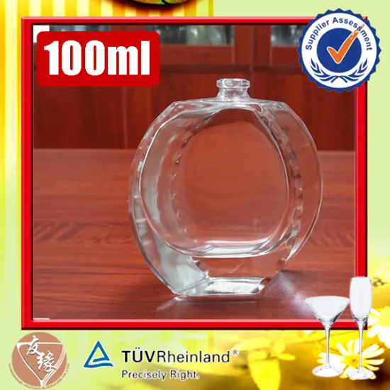 Personal care use oval shape 100ml shaped perfume bottles