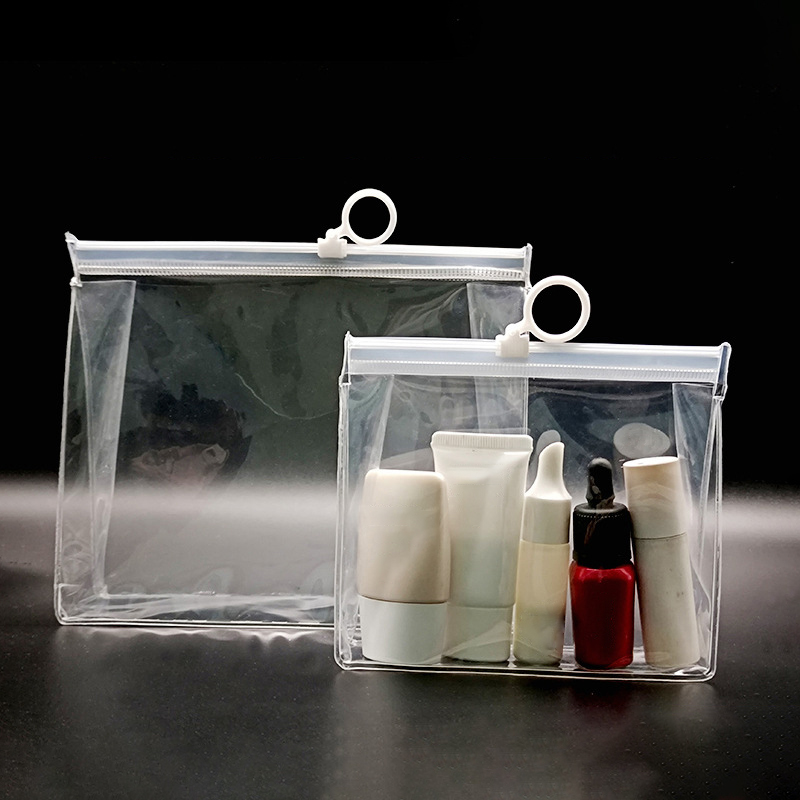 EVA zipper bag with ring