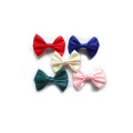 mini rainbow pre-made bow pre-tied ribbon bow