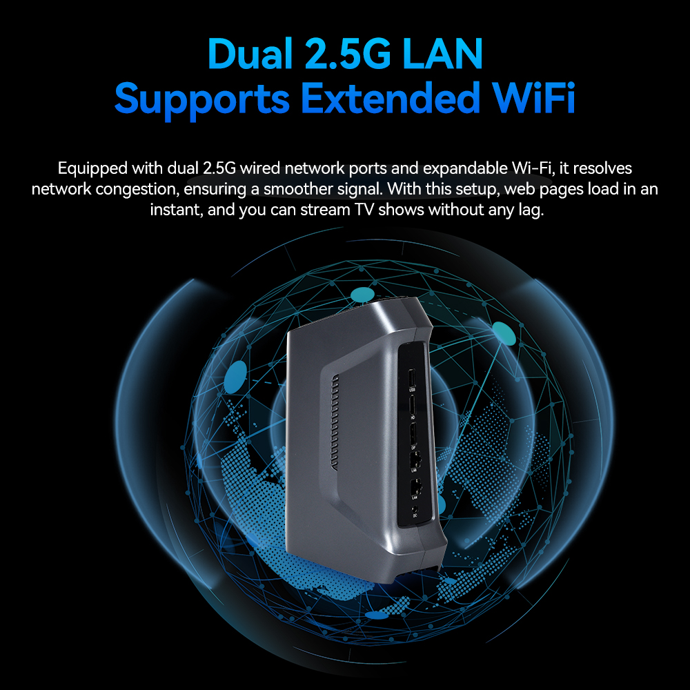 x106 Core U7 165H Dual LAN Mini PC