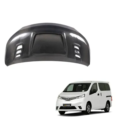 Auto Body Parts Front Bonnet Car Accessories Carbon Fiber Engine Cover Hood For Nissan NV200 2010-2018 Engine Hoods