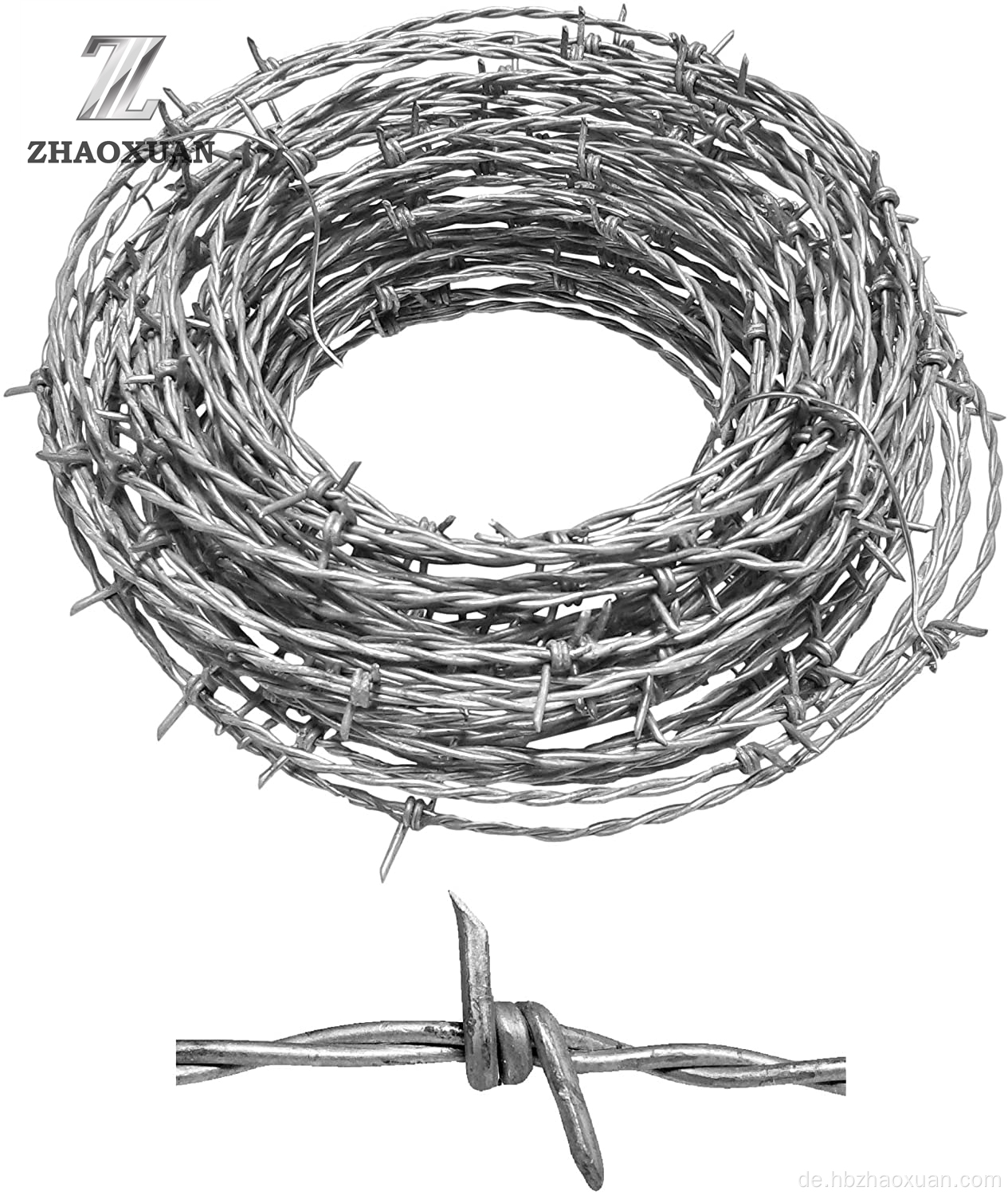 Günstiger Preis verzinkter Stacheldrahtpreis