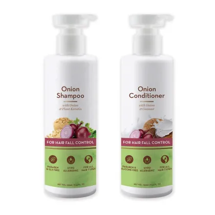 anti-loss onion shampoo and conditioner set