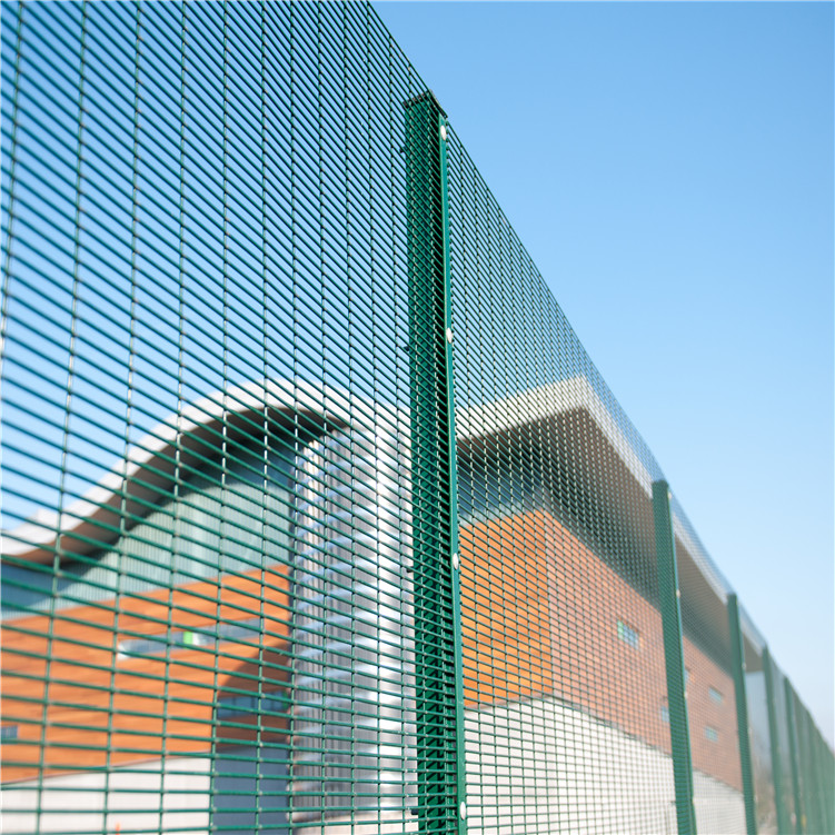 358 anti-climb welded mesh fence for perimeter security