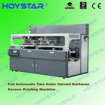 Full automatic cylinder screen printing machine for plastic bottle
