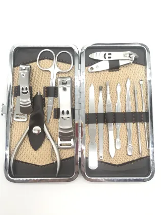 Professional 12-Pc Beauty Nail Manicure Pedicure Set