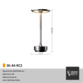 Portable Rechargeable Dimmable Table Lamp With Battery
