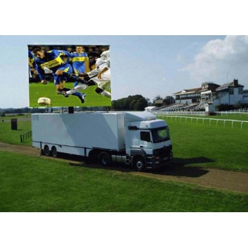 High Brightness Truck Advertising Video Wall Display Screen