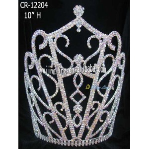 Wholesale Rhinestone special style tiara pageant crown