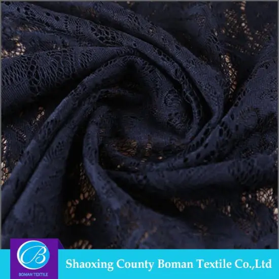 Textile supplier Latest design Beautiful Knitted lace fabric for dress