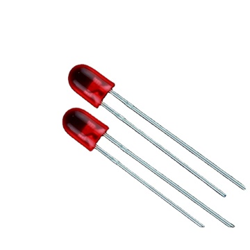 546 Oval LED Diode 610nm 5mm Green LED with Diffused Lens