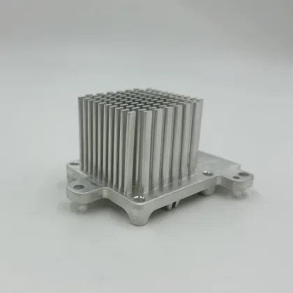 CNC Machining Large Heat Sink Extrusion Aluminum radiator