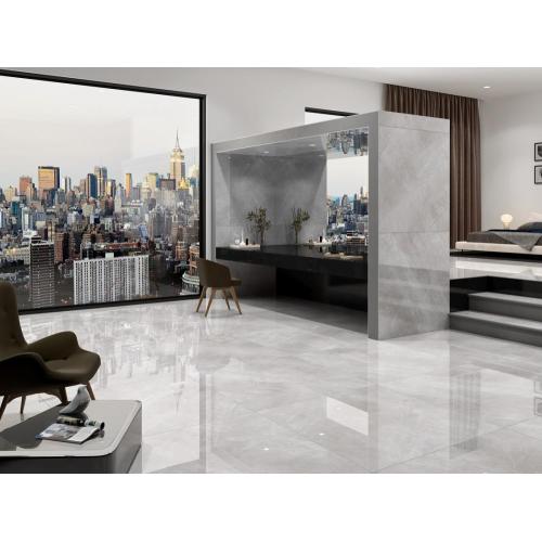 Marble Look Grey Polished Porcelain Tile