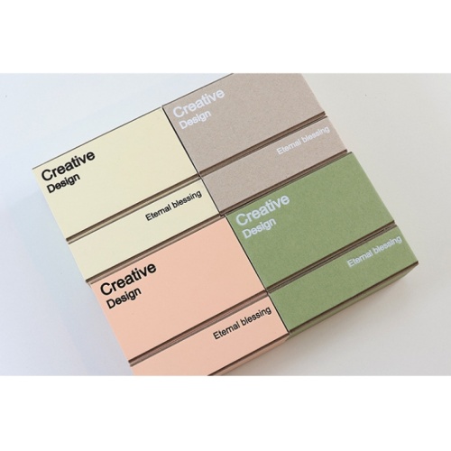 two folding gift cosmetics storage pe film box