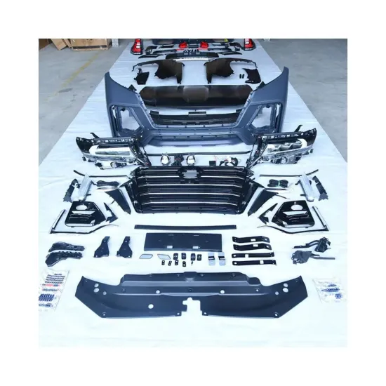 Auto Body Kit for Prado 2010-2020 to Navigator Model - Front Rear Bumper Grille Headlights Taillights Hood