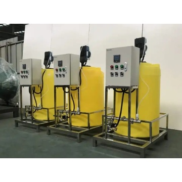 Máquina de dosagem de tratamento de água portátil