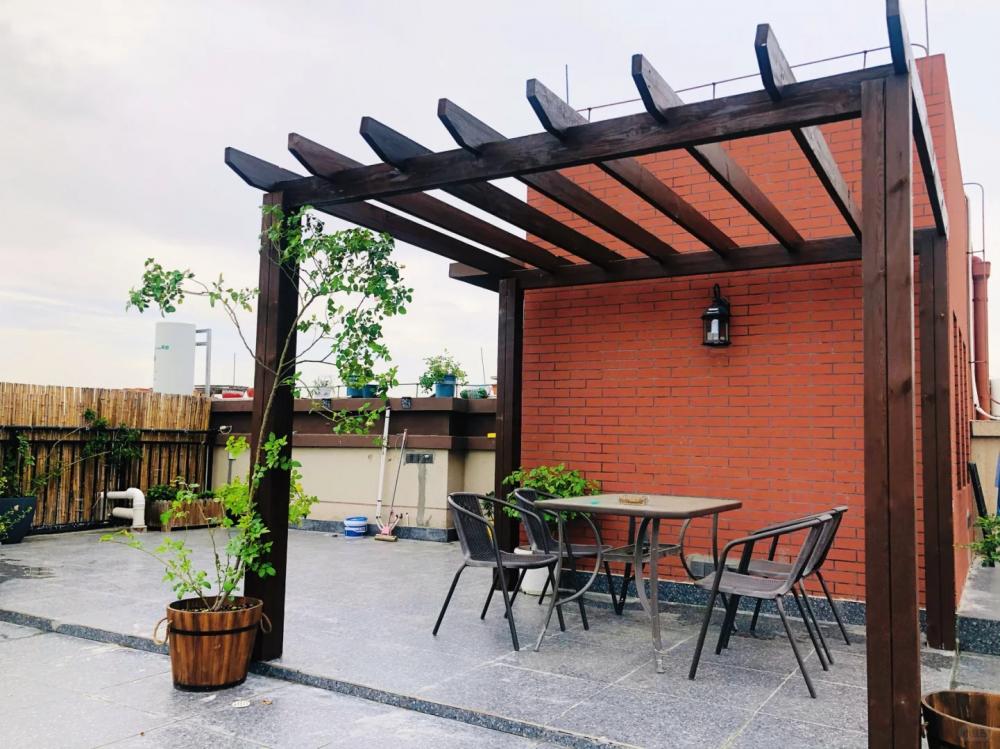 Aluminum Grape Trellis Free Standing Patio Pergola