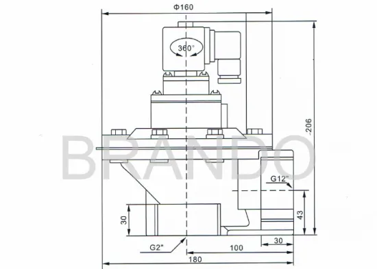 2 Inch DMF-Z-50 Pulse Valve