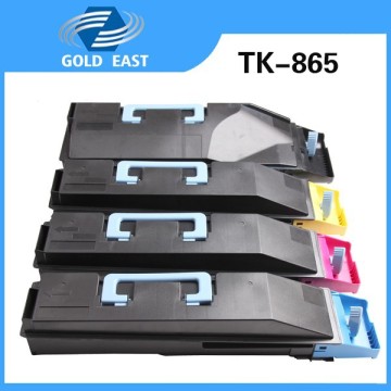 Copier toner manufactuer supply TK-865K/M/Y/C colours/color toner cartridges for copier Taskalfa 250ci/300ci