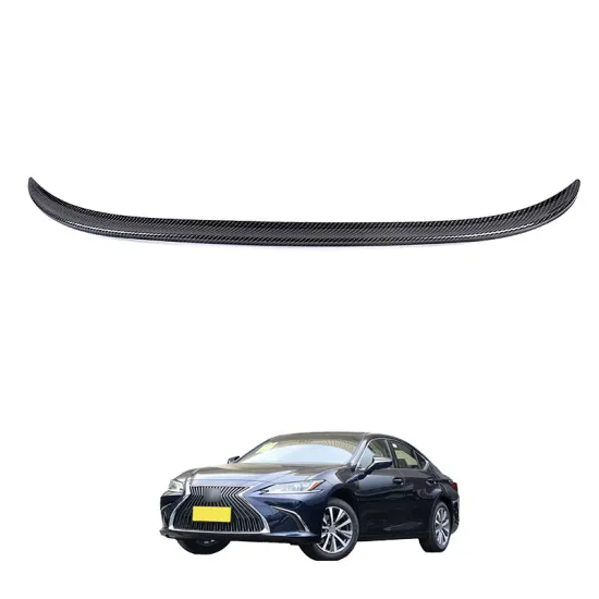 OEM Carbon Fiber Exterior Parts for 2016 Lexus ES Series Rear Wing Trim