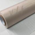 Good Stretchable Soft Beige Suede Fabric Vinyl Wrap