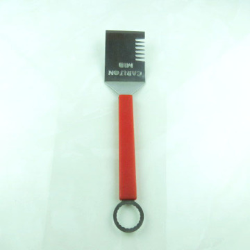 BBQ spatula with the bottle opener
