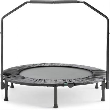 Mini Fitness Trampoline with Adjustable Handle and Rebounder