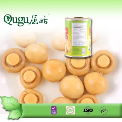 Fresh whole canned mushroom