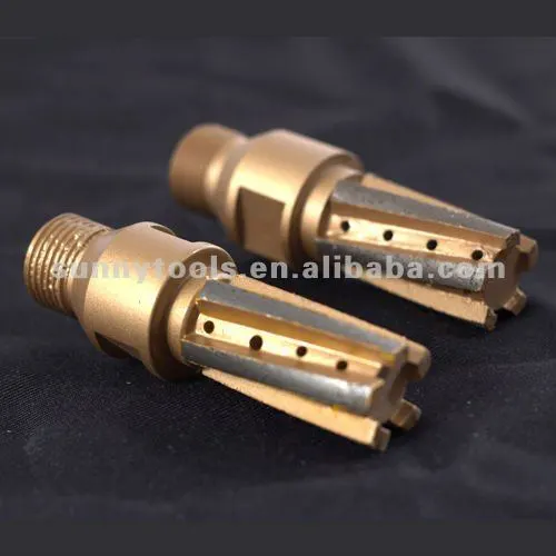 Diamond Twist Segment Granite Stone Finger Bit