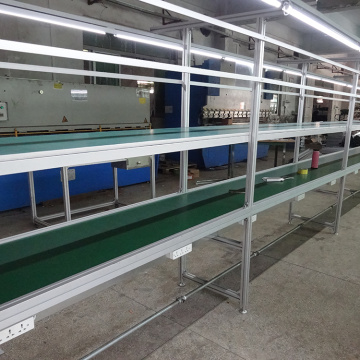 Customized Size Adjustable Height Rubber Belt Conveyor