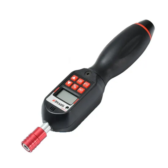 Adjustable Digital Torque Screwdriver with 1/4" Shank and 0.3-3Nm Range: Precise Control for Various Applications