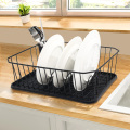 Golden dish drying rack