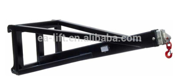 Farm use lifting crane jib attachment