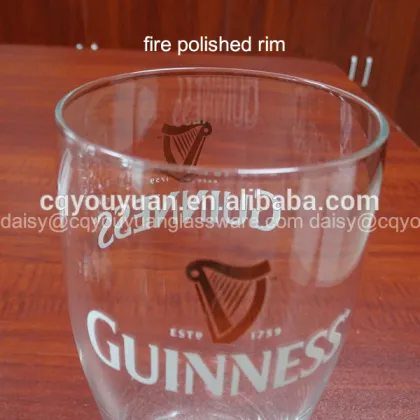 Guinness pilsner glass craft beer glasses 530ml
