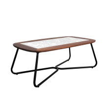 Corrosion Resistance Outdoor Coffee Tables Best Selling Solid Wood Outdoor Coffee Table Factory