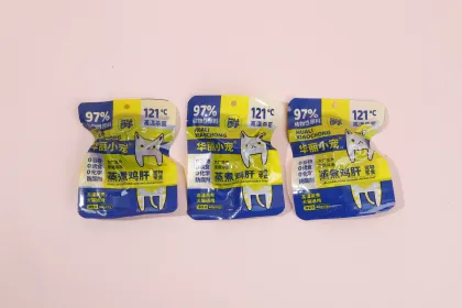 Fresh materials cat and dog cooked chicken breast