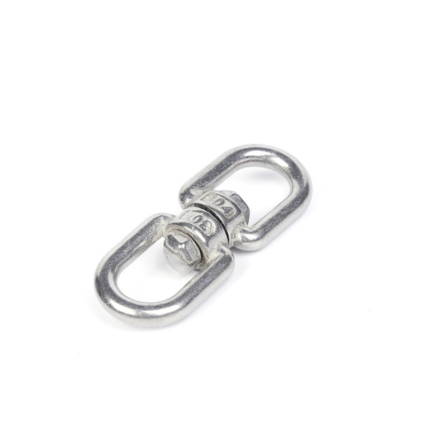 Stainless steel swivel eye hook and loop