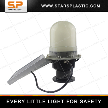 IP66 MONOCRYSTALLINE SOLAR POWER AVIATION OBSTRUCTION WARNING LIGHT ST-SAL-004