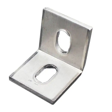 Stainless Steel 304 Galvanized Angle Fasteners, 3\" L-Shape Wall Brackets and Angle Plates for Marble Applications