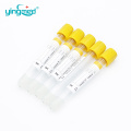 yellow cap sst gel blood collerction collection tube