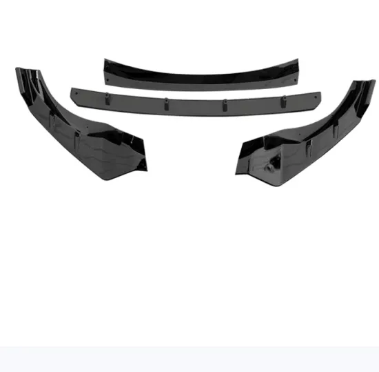 BMW X3 Side Skirt G01/G08: Custom Samurai Style Glossy Black Carbon Fiber Pattern Spoiler