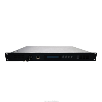 1550nm 8x19dBm Gain CATV EDFA Optical Amplifier with AGC, Dual Power Supply, and Network Management