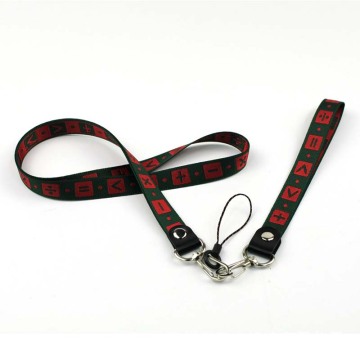 Horizontal Id Badge Holder With Lanyard