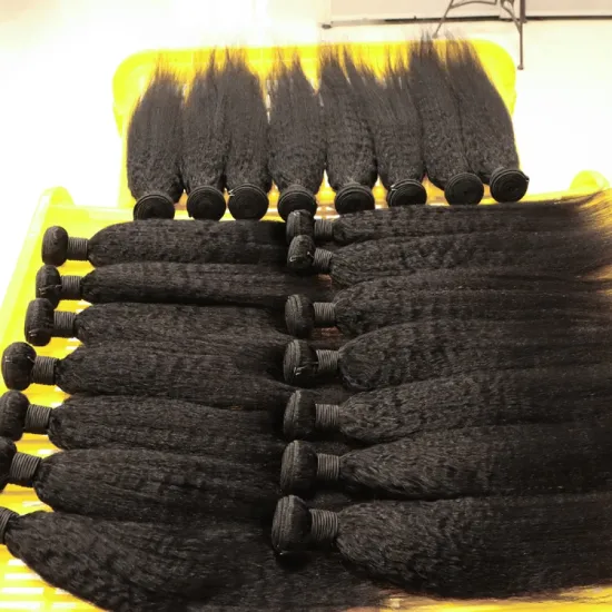 Raw Virgin Cuticle Aligned Hair, Wholesale Human Hair Bundle Vendor, Brazilian Hair Weave Hair Extension