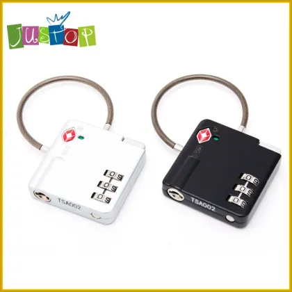 JUSTOP Zince Alloy Customs Luggage Combination Lock TSA Approved Locks