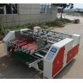 Semi-automatic carton box folder gluer machine